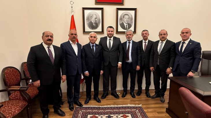 Başkanımız Sanayi ve Teknoloji Bakan Yardımcısı Sn. Oruç Baba İNAN’ ı ziyaret etti.